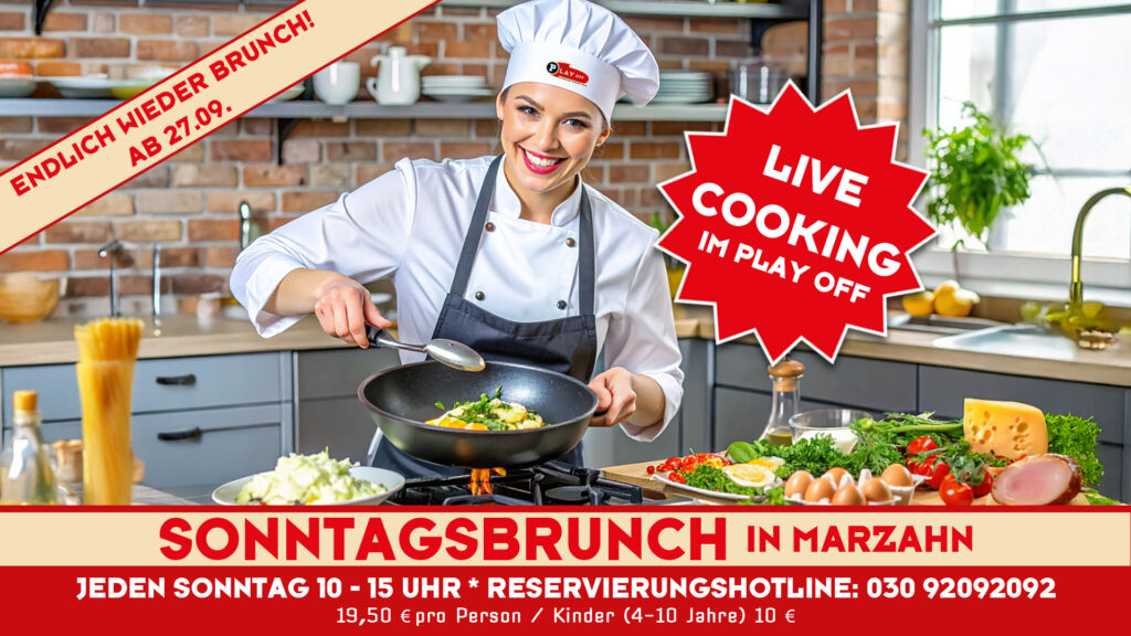 Sonntagsbrunch im Play OFF Marzahn